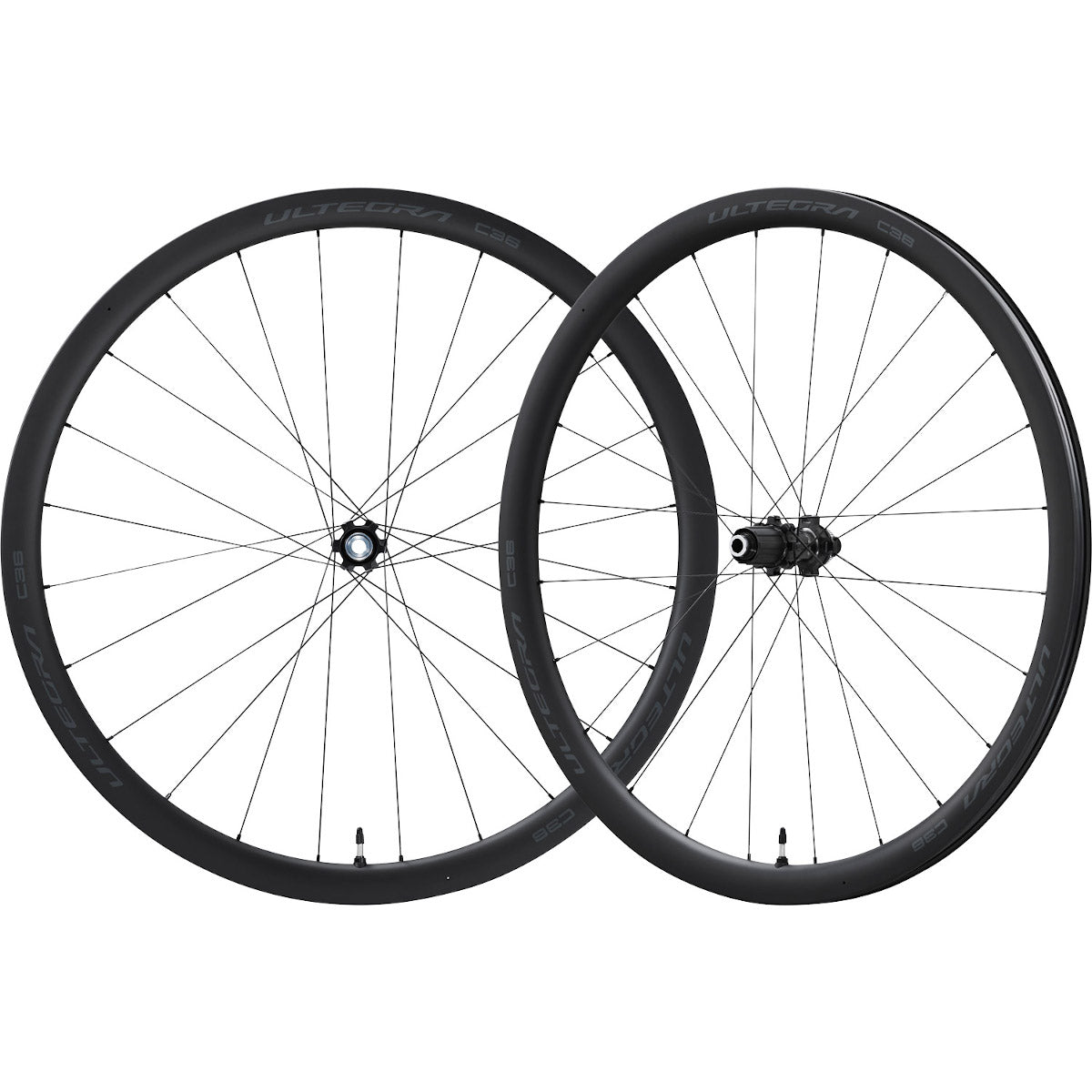 Paire de roues carbone route